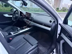 2022 Audi A4L 40 TFSI Luxury Sport, белый — фото 7
