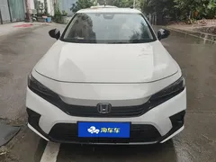 2023 Honda Civic 240TURBO CVT, белый — фото 2