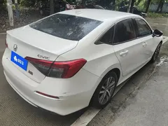 2023 Honda Civic 240TURBO CVT, белый — фото 3