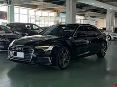 2022 Audi A6L 45 TFSI, чёрный — фото 1