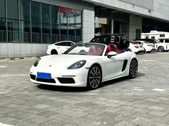 2020 Porsche 718 Boxster 2.0T, белый — фото 1