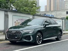 2023 Audi A3 A3L Limousine 35 TFSI, зелёный — фото 1