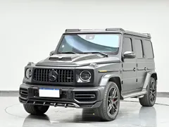2021 Mercedes-Benz G-Class AMG G 63, чёрный — фото 1
