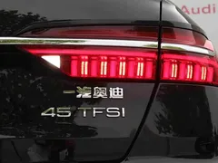 2021 Audi A6L 45 TFSI, чёрный — фото 8
