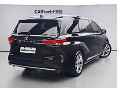 2021 Toyota Sienna 2.5L Hybrid Platinum, чёрный — фото 4