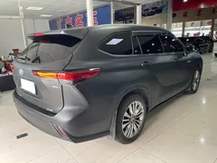 2023 Toyota Highlander 2.5L Hybrid 4WD Premium 7-seat, чёрный — фото 5
