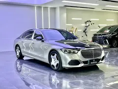 2021 Mercedes-Benz Maybach S-Class S 480 4MATIC, чёрный — фото 5