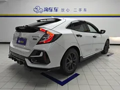 2021 Honda Civic Hatchback 220TURBO CVT, белый — фото 3