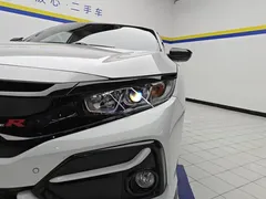 2021 Honda Civic Hatchback 220TURBO CVT, белый — фото 5