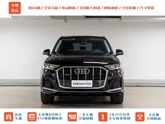 2022 Audi Q7 55 TFSI quattro S line Sport, чёрный — фото 2