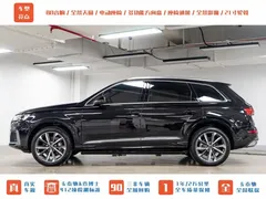 2022 Audi Q7 55 TFSI quattro S line Sport, чёрный — фото 5