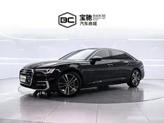 2022 Audi A6L 40 TFSI, чёрный — фото 1