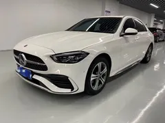 2022 Mercedes-Benz C-Class C 200 L Sport, белый — фото 1