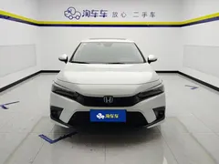 2023 Honda Civic HATCHBACK 240TURBO CVT, белый — фото 2