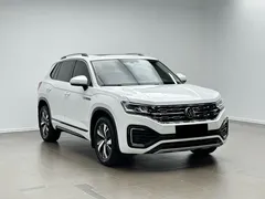 2022 Volkswagen Tayron 1.4T, белый — фото 3