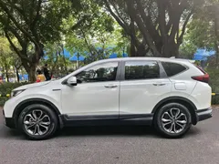 2021 Honda CR-V 2.0L Hybrid 2WD, белый — фото 3