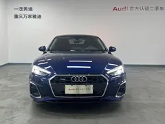 2021 Audi A5 Sportback 40 TFSI Fashion, синий — фото 2