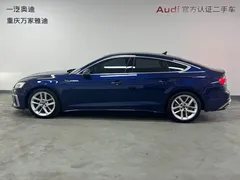 2021 Audi A5 Sportback 40 TFSI Fashion, синий — фото 5