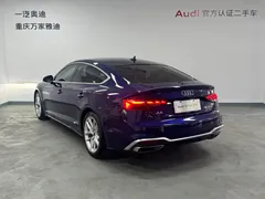 2021 Audi A5 Sportback 40 TFSI Fashion, синий — фото 6