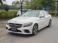 2021 Mercedes-Benz C-Class C 260 L, белый — фото 1