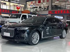 2022 Hongqi H9 2.0T, чёрный — фото 3