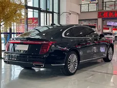 2022 Hongqi H9 2.0T, чёрный — фото 7