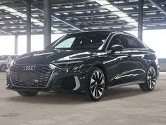2023 Audi A3 A3L Limousine 35 TFSI, зелёный — фото 1