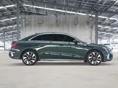 2023 Audi A3 A3L Limousine 35 TFSI, зелёный — фото 4