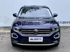2022 Volkswagen T-Roc 280TSI DSG PLUS, синий — фото 2