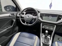 2022 Volkswagen T-Roc 280TSI DSG PLUS, синий — фото 4