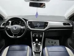 2022 Volkswagen T-Roc 280TSI DSG PLUS, синий — фото 5