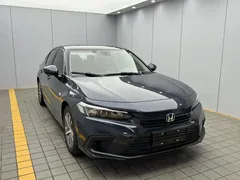 2022 Honda Civic 180TURBO CVT, синий — фото 3