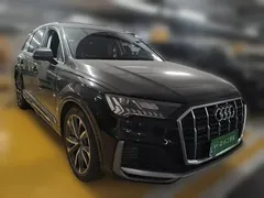 2023 Audi Q7 55 TFSI quattro S line, чёрный — фото 3