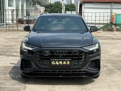 2021 Audi Q8 55 TFSI, чёрный — фото 2