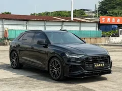 2021 Audi Q8 55 TFSI, чёрный — фото 3