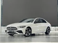 2022 Mercedes-Benz C-Class C 260 L Sport, белый — фото 1