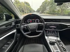 2021 Audi A6 allroad quattro 55 TFSI, синий — фото 17