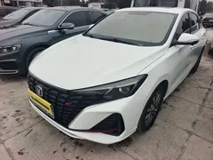 2023 Changan Eado PLUS 1.4T GDI DCT Premium, белый — фото 1
