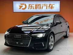 2021 Audi A6L 55 TFSI quattro, чёрный — фото 1