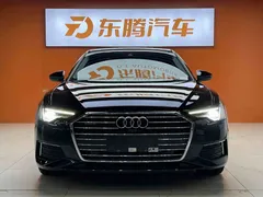 2021 Audi A6L 55 TFSI quattro, чёрный — фото 2