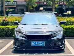 2021 Honda Civic Hatchback 220Turbo CVT, чёрный — фото 2