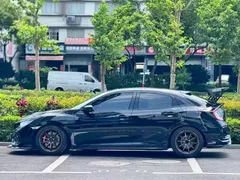 2021 Honda Civic Hatchback 220Turbo CVT, чёрный — фото 4