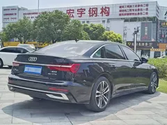 2023 Audi A6L 40 TFSI, чёрный — фото 3