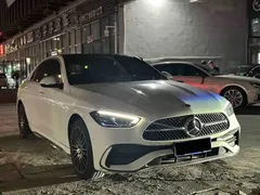 2023 Mercedes-Benz C-Class C 260 L, белый — фото 3
