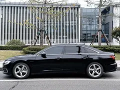 2022 Audi A6L 45 TFSI quattro, чёрный — фото 2