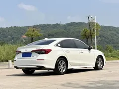2023 Honda Civic 240TURBO CVT, белый — фото 4