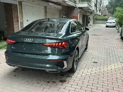 2023 Audi A3 A3L Limousine 35 TFSI, зелёный — фото 4