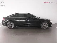 2021 Audi A6L 45 TFSI quattro Select Sport, чёрный — фото 3