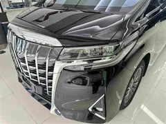 2021 Toyota Alphard 2.5L, чёрный — фото 3
