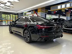 2022 Audi A6L 55 TFSI quattro, чёрный — фото 4